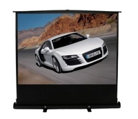 Projecteur portable électrique motorisé de haute qualité de 100 pouces Tissu à gain élevé Flexible 16:9 Tissu à gain élevé de haute qualité Pull-Up