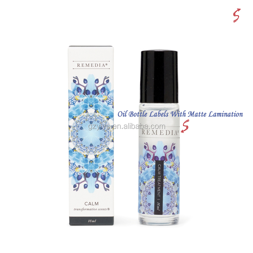 Custom Plastic Bottle Logo Label Sticker Print, Luxury Gold Foil Printing Glass Dropper Bottle Labels Stickers