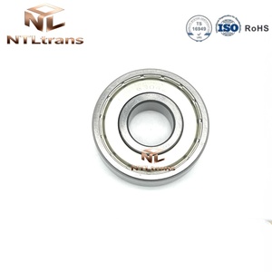 Cuscinetto NTLtrans 6302ZZ in Acciaio Cromato, Materiale GCr15, Spaziatura <span class=keywords><strong>C3</strong></span>, <span class=keywords><strong>Dimensioni</strong></span> P0 15x42x13mm per Motori e Attrezzature Meccaniche - Product Image 1