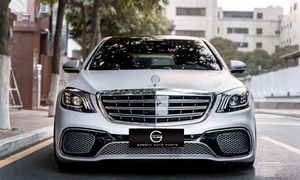 ชุดแต่ง W222 สำหรับ <span class=keywords><strong>Mercedes</strong></span> <span class=keywords><strong>Benz</strong></span> <span class=keywords><strong>W221</strong></span> อัพเกรดเป็น W222 <span class=keywords><strong>S65</strong></span> <span class=keywords><strong>AMG</strong></span> กันชนหน้า ไฟหน้า ดิฟฟิวเซอร์ ชุดแปลงโฉมจากรุ่นเก่าเป็นรุ่นใหม่ - Product Image 6