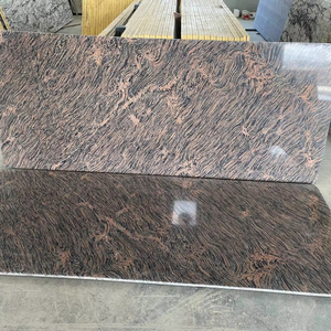 Granito Tiger Skin en Losa Grande Pulida, Afilada y con Acabado Arenado para Encimeras Modernas de Comedor, Cocina, Baño y Exteriores - Product Image 1