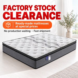 Matelas Hybride à Ressorts Ensachés et Mousse à Mémoire de Forme, Taille Queen et King, en Stock Prêt à l'Expédition - Matelas Compressé - Product Image 2