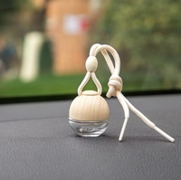 Mini flacons en verre transparent à bas prix, mini flacons vides en verre, flacons diffuseurs de parfum pour voiture, flacons diffuseurs d'air
