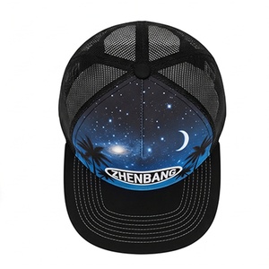 Casquette de camionneur vintage à carreaux avec surpiqûres contrastées, casquette 5 panneaux personnalisable par broderie pour un usage décontracté - Product Image 3