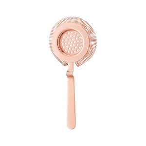 EFINE saringan jus Modern baja tahan karat berlapis tembaga <span class=keywords><strong>Bar</strong></span> halus aksesoris mencampur koktail teh saringan anggur - Product Image 3