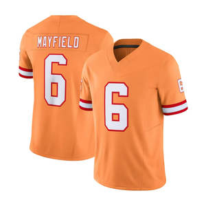 Maglia Personalizzata di Football Americano Tampa Bay, Mayfield 6 Evans 13 Irving 7, Cucita e Traspirante, Uniforme da Gioco per Uomo - Product Image 4