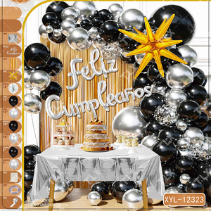 Fornitore di Articoli per Feste da 15 Anni, Vendita all'Ingrosso di Kit per Archi di Palloncini Ecologici in Lattice 'Arco De Feliz Cumpleaños' per la Festa della Mamma e <span class=keywords><strong>Halloween</strong></span> - Product Image 5