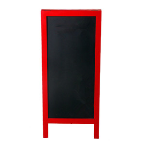 FSC & BSCI a Frame Pizarra de madera maciza A-Frame Sign <span class=keywords><strong>Tablero</strong></span> de doble cara marrón rústico, Pizarra <span class=keywords><strong>Tablero</strong></span> de menú - Product Image 3
