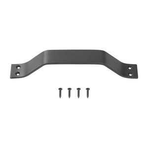 Yüksek Kaliteli Mat Siyah Ahır Kapısı Kolu, Kırsal Ahırlar İçin Kayar Kapılar, Büyük Kapılar, Garaj Kulübeleri İçin Kullanılır - Product Image 2