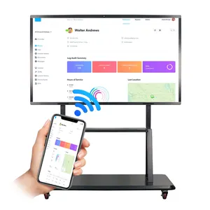 55 65 75 86 Inch Smart Touchscreen Interactieve Flatpanel Smart Whiteboard Voor School
