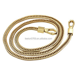 メタルフォックスバッグストラップチェーン長さ40cm、100cm、120cm 6mm、7mm - Product Image 6