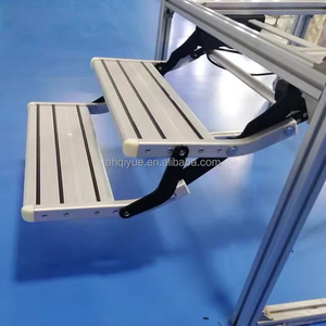 Escalón de Entrada Eléctrico de 2 Pasos para RV, Escalón Retráctil Automático para Caravana, Escalera de Aleación de Aluminio para <span class=keywords><strong>Autocaravana</strong></span> - Product Image 1