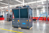 Pompe à chaleur commerciale silencieuse JIADA 85KW 380V à réfrigérant R-32 - Température de fonctionnement de -30 à 45°C - Métal - Pour immeubles de bureaux