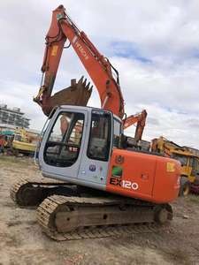 Excavatrice sur chenilles d'occasion Hitachi Ex120-3 de haute qualité, fabriquée au Japon, à vendre - Product Image 2