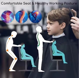 Silla de peluquería para niños, cojín para cortar el pelo, cojín infantil para aumentar la altura y espesar la asiento, silla de comedor, silla de estudiante - Product Image 6