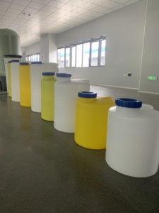 Réservoir de mélange chimique en PEHD de 1000 L (264 gallons) vertical anti-corrosion avec agitateur pour <span class=keywords><strong>adoucisseur</strong></span> d'eau et systèmes RO - Product Image 6