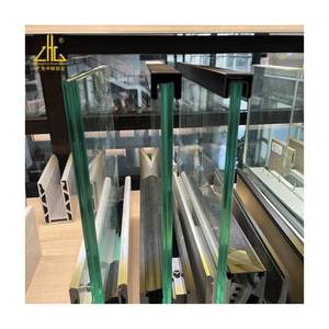 Durable 6063-T5 / 6061-T6 Aluminum <strong>Handrails</strong> for <strong>Outdoor</strong> Staircases: Powder Coating and Wood Grain Treatments - Product Image 2