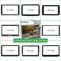 OEM-Hersteller Verkauf 15-Zoll Rücksitz-Bildschirm Touch-Display 4G WLAN HD-Unterhaltung Android Auto-Kopfstützenmonitor für Wohnmobile MVP SUV