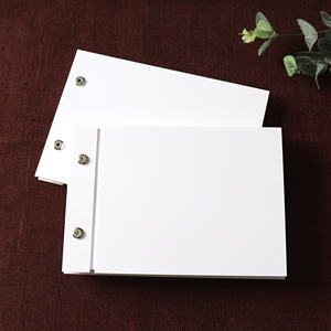 Oro Plata Rosa Oro Blanco Negro Acrílico Cubierta Boda Invitados Libros Con Logotipo Personalizado - Product Image 6