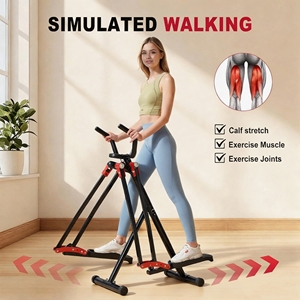 TBFIT Appareil de cardio-training pliable Air Climber avec mouvement à 360 degrés pour la maison, amincissement des jambes, glisseur, marcheur et <span class=keywords><strong>rameur</strong></span> de <span class=keywords><strong>fitness</strong></span> cardio - Product Image 2