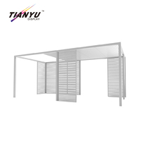 TIANYU Table de stand d'exposition, présentoir de cabine DJ à LED, ligne de production d'extrusion de profilés en aluminium, cadre en aluminium pour art mural