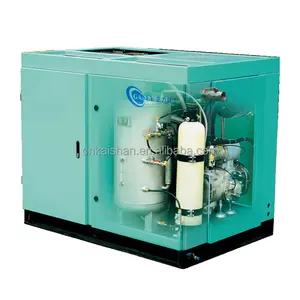Compresor de aire de inyección de agua sin aceite kaishan superior profesional compresor de aire de tornillo monofásico