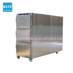 Équipement mortuaire en acier inoxydable, congélateur mortuaire pour 3 corps, <span class=keywords><strong>chambre</strong></span> <span class=keywords><strong>froide</strong></span> mortuaire pour 3 corps - Product Image 4