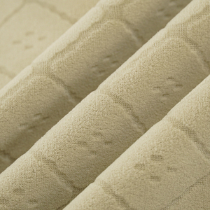 Tissu tricoté en polaire Sherpa/Polar 100 % polyester double face épais OEM/ODM FH006, largeur 186 cm, brossé et suédé pour l'extérieur - Product Image 5