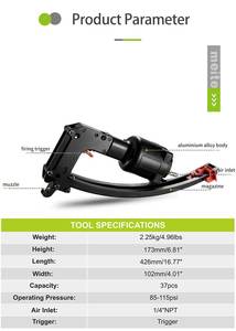 Meite M66L clinching cortadora neumática herramienta de remachado de plomo herramienta de remachado de Metal grapadora de colchón de asiento de coche - Product Image 3