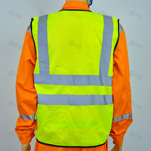 अनुकूलन योग्य लोगो निर्माण लुभावनी सुरक्षा कपड़े, साइट के लिए यातायात शुल्क सूट को प्रतिबिंबित करते हुए बहु-जेब वाली के लिए यातायात शुल्क सूट - Product Image 6
