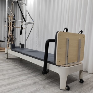 Reformer Pilates avec demi-tournebroche en alliage d'aluminium, lit d'entraînement avec demi-trapeze pour studio de Pilates et de yoga - Product Image 6