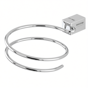 Soporte para secador de pelo cromado Unica Series 7x16.5xh16.5 Cm Soporte de pared para uso en el baño - Product Image 3