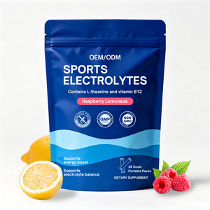 <span class=keywords><strong>Integratore</strong></span> Alimentare OEM ODM per Nutrizione Sportiva, Polvere di Elettroliti con L-teanina e Vitamina <span class=keywords><strong>B12</strong></span> per Aumento Energetico - Product Image 1