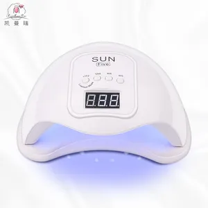 Sun 5 Salon Hot Nail Dryer 48W 24 Leds Fast Curing Cordless UV Nail Lamp With Bottom Plate USB Smart Sensor Nail Baking Lamp