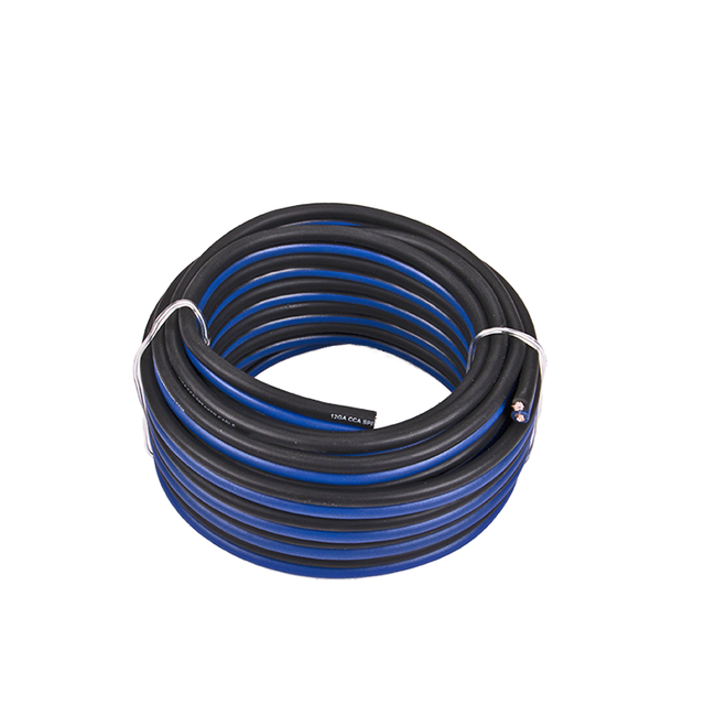 High Quality Factory OEM 4 GA 2 Cores Flat Twins Flexible OFC Stereo Audio Speaker Wire & Cable Audio Cable