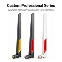 Antenne WiFi industrielle 5dBi 2.4G 5G double bande pliable RP-SMA mâle pour passerelle IoT, caméra de sécurité, jeux