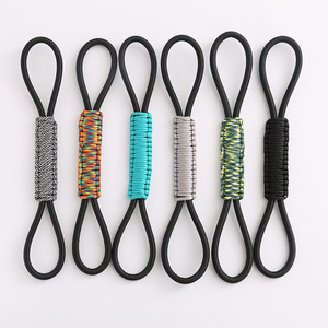 Paracord Water Bottle Sleeve 20oz 30oz Drink Holder Portable Outdoor Use Minimalist Fabric Design - Product Image 3
