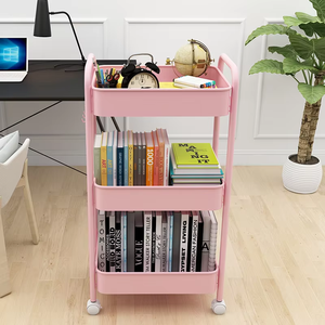 Hot Sale Großhandel Küchen wagen Wagen <span class=keywords><strong>Muti</strong></span> Funktion 3 Schicht Rolling Lager wagen - Product Image 3