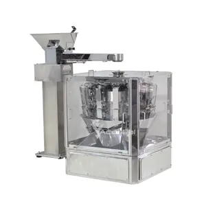 Máquina automática de enchimento e pesagem, máquina semiautomática para sementes de melão, doces, café, chá