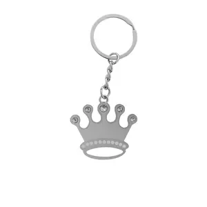 Bán Hot vương miện xương hình dạng vòng chìa khóa quà lưu niệm phổ biến Móc chìa khóa