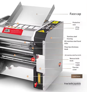 Machine à pétrir 300 sans couteau à nouilles commerciale Machine à rouler haute puissance de bureau - Product Image 2