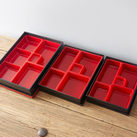 Boîte à déjeuner Bento en plastique pour enfants, vente en gros, écologique, biodégradable, étanche, réutilisable, à emporter, avec personnalisation