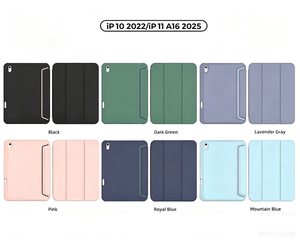 Étui à rabat en cuir PU triple avec fente pour stylo et coque en TPU pour <span class=keywords><strong>tablette</strong></span> iPad <span class=keywords><strong>10</strong></span>,9 <span class=keywords><strong>pouces</strong></span> - Product Image 5