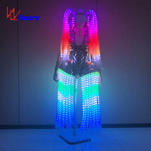 Ropa LED Dj Party Club Wear Ropa de iluminación LED Traje luminoso colorido Flash Led Chaqueta Trajes de <span class=keywords><strong>baile</strong></span> - Product Image 4