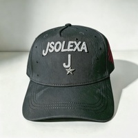 Gorra de béisbol snapback deportiva curvada de 5 paneles, personalizada, estilo vintage, con letras, de satén y gamuza, con pedrería, bordado personalizado y diseño de moda