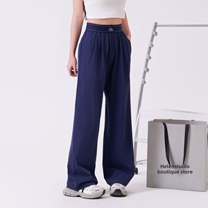 Hot Sale Summer Clothes for Women Multipocket Wide Leg Pants Women Gym <strong>Trousers</strong> for Ladies <strong>Light</strong> and Breathable Aloes Yoga Set - Product Image 2
