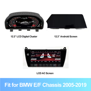 12.3 \ "đài phát thanh xe <span class=keywords><strong>Android</strong></span> Màn hình Carplay GPS navigation DSP LCD cụm kỹ thuật số cụ AC bảng điều chỉnh cho BMW 5 Series F10 - Product Image 6