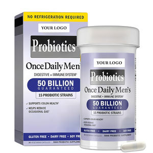 Veganistische Probiotica Voor Mannen-50 Miljard Cfu Probiotisch Afslanksupplement Beste Probioticum Voor Mannencapsules - Product Image 1