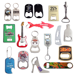Creative Kitchen Custom Logo Shape Design Colors Epoxy Zinc Alloy Metal Bottle <strong>Opener</strong> Keychain for Beer Opening - Product Image 1