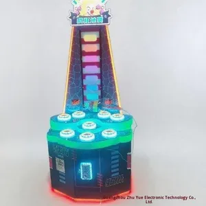 Two-Person Children's Whack-A-Mole Game Coin-Operated <b>Arcade</b> Indoor Mall Game Machine Wooden <b>Box</b> for Ages 3+ - Product Image 2